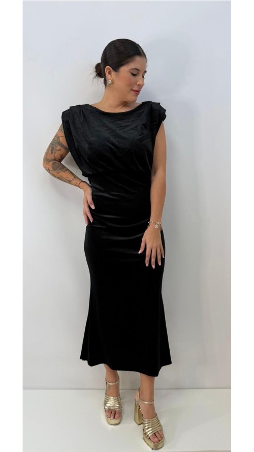 VESTIDO ROSALI NEGRO