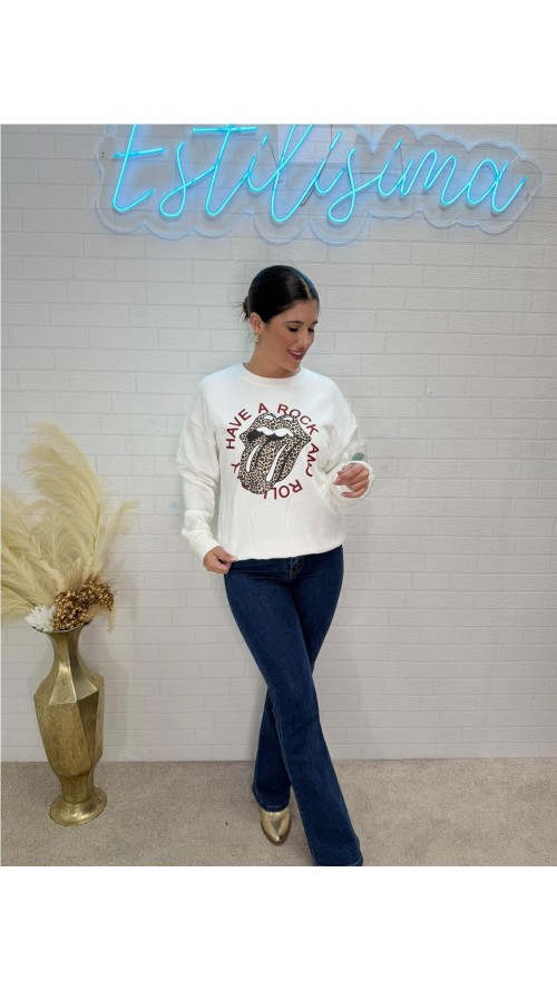 SUDADERA VEGA BLANCO