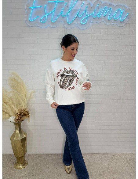 SUDADERA VEGA BLANCO