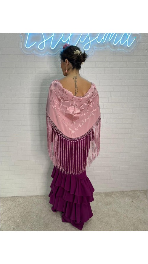VESTIDO DE FLAMENCA MALAGA BUGANVILLA