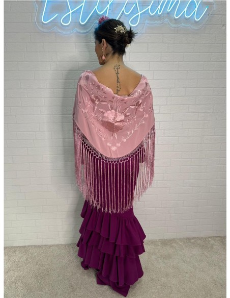 VESTIDO DE FLAMENCA MALAGA BUGANVILLA