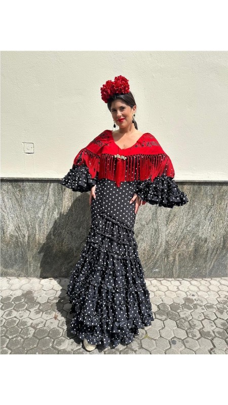 VESTIDO FL7896 NEGRO