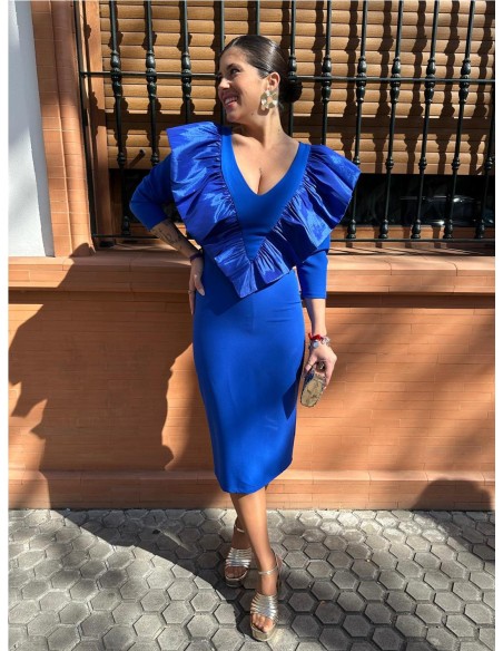 VESTIDO CORNELIA AZUL