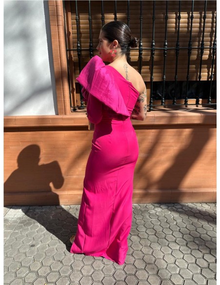 VESTIDO VALERIA FUSCIA