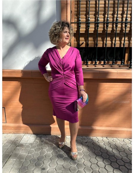 VESTIDO MAYKA BUGANVILLA