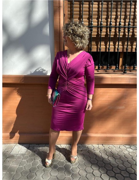 VESTIDO MAYKA BUGANVILLA