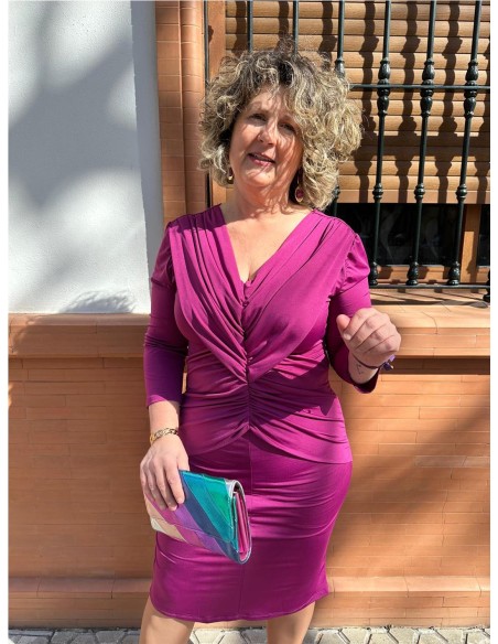 VESTIDO MAYKA BUGANVILLA