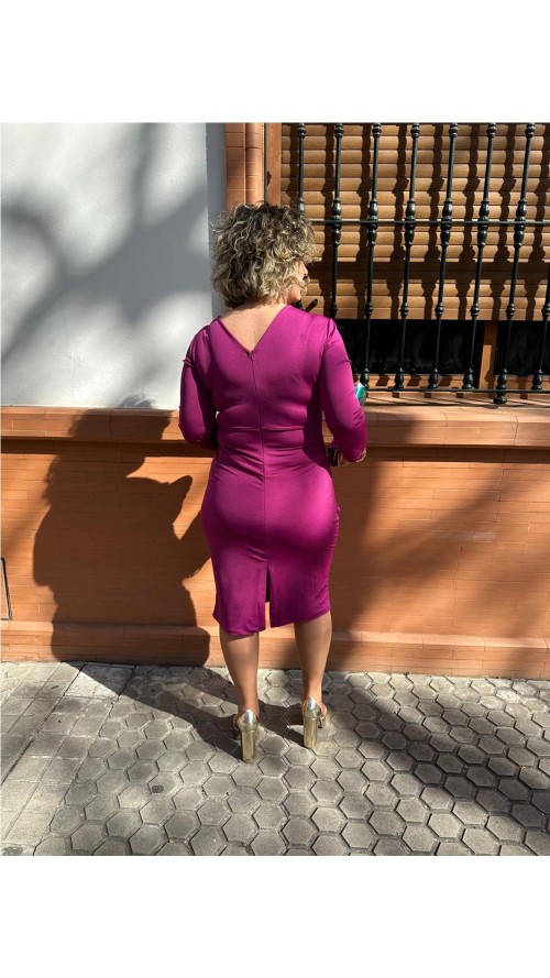 VESTIDO MAYKA BUGANVILLA