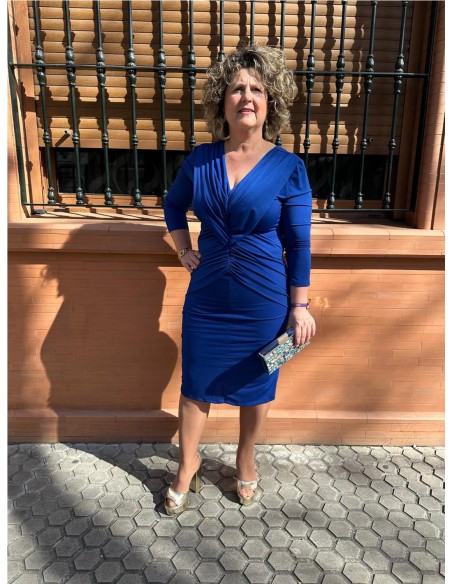 VESTIDO MAYKA AZUL