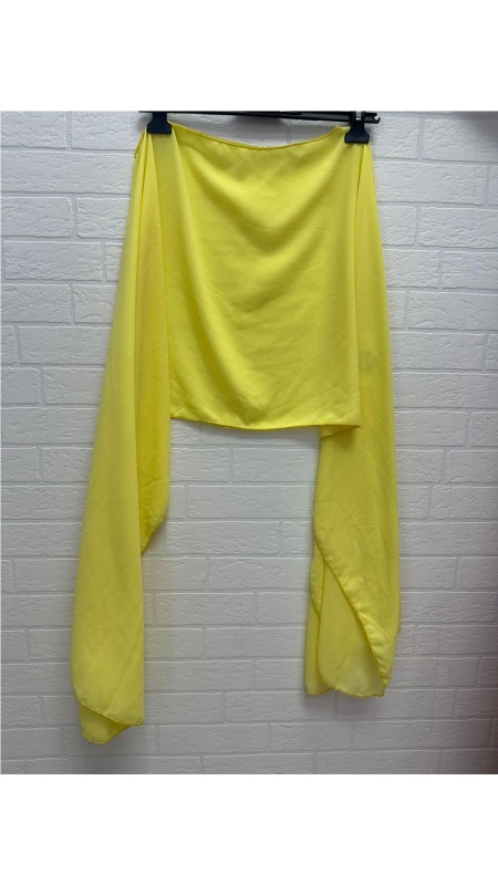 CAPA DE GASA AMARILLO