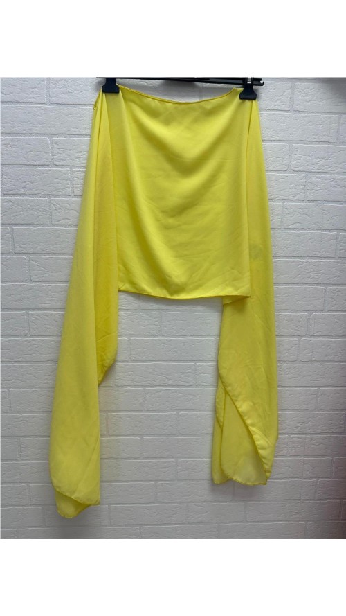 CAPA DE GASA AMARILLO