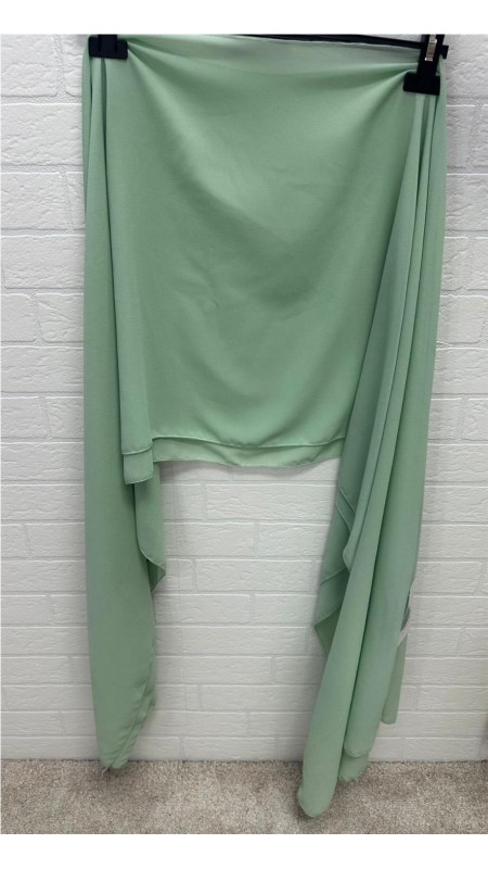 CAPA DE GASA VERDE JABONOSO