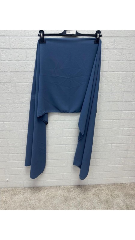 CAPA DE GASA AZUL DUCADO