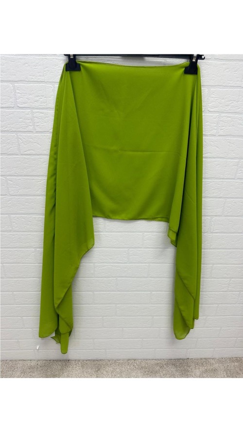 CAPA DE GASA VERDE LIMA