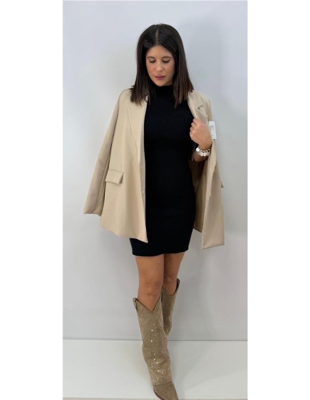 VESTIDO PLUMBAGO NEGRO