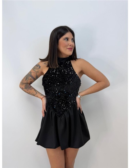 VESTIDO DANIELA NEGRO