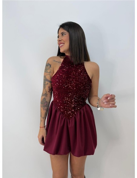 VESTIDO DANIELA BURDEOS