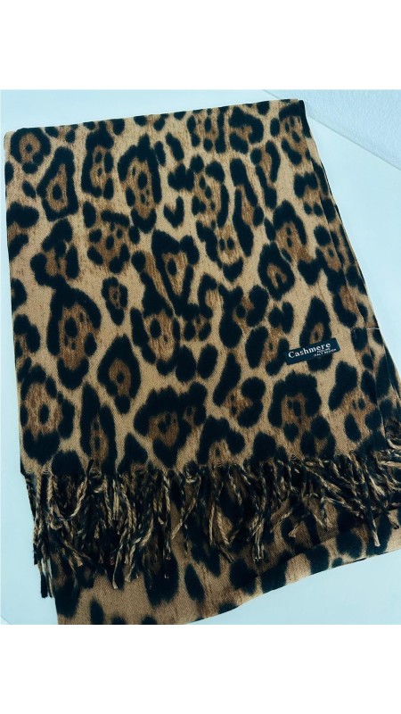 PAÑOLETA PRINT MARRON