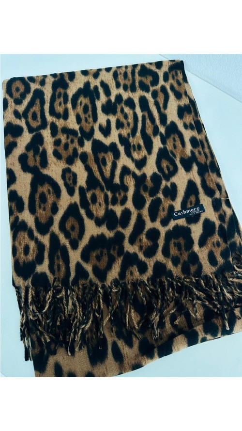 PAÑOLETA PRINT MARRON