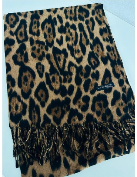 PAÑOLETA PRINT MARRON