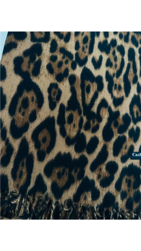 PAÑOLETA PRINT MARRON 2