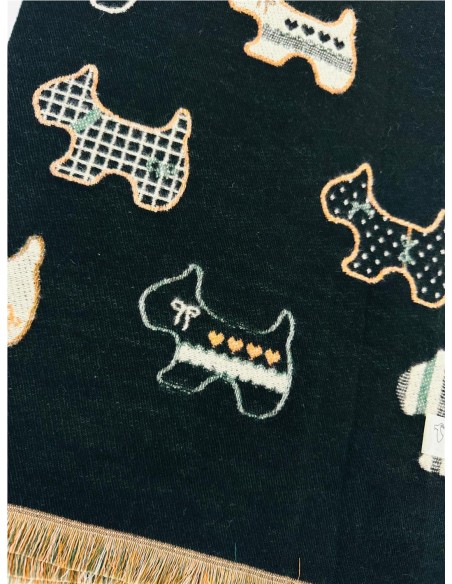 PAÑUELO PERRO NEGRO