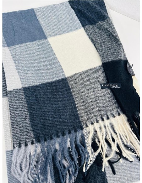 PAÑOLETA CUADROS AZUL