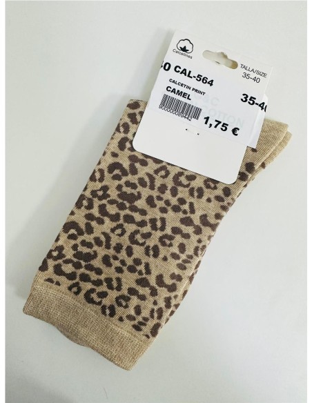 CALCETIN PRINT CAMEL
