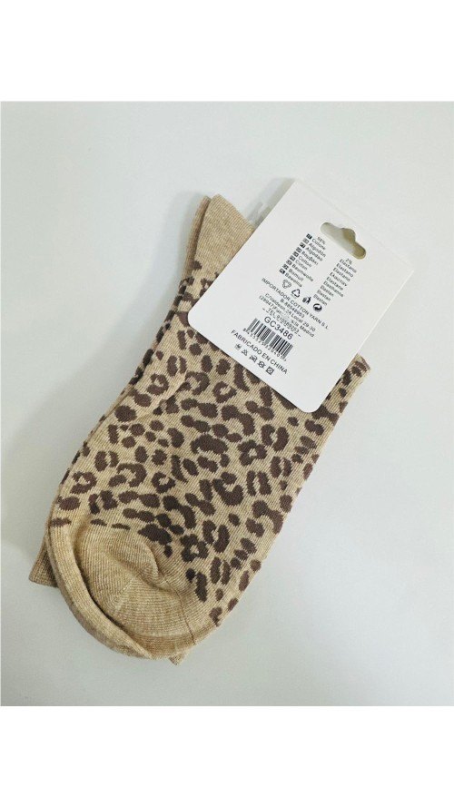 CALCETIN PRINT CAMEL