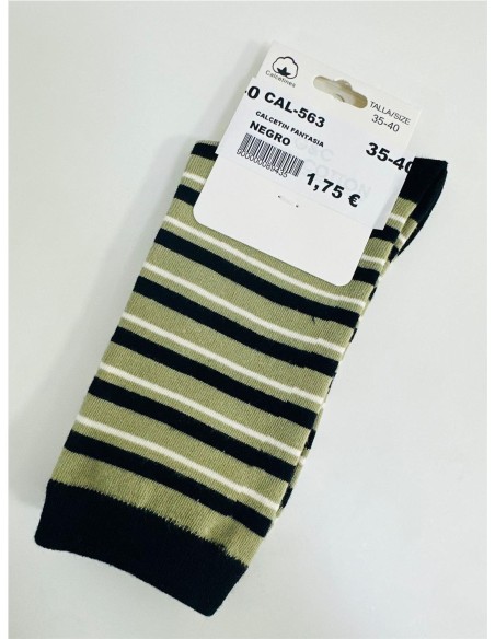 CALCETIN FANTASIA NEGRO