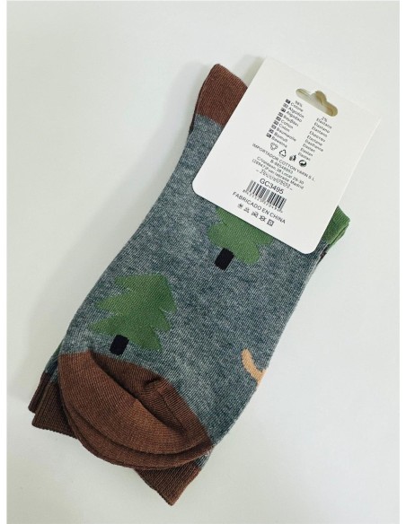 CALCETIN FANTASIA GRIS