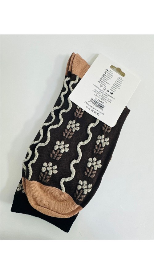 CALCETIN FANTASIA MARRON