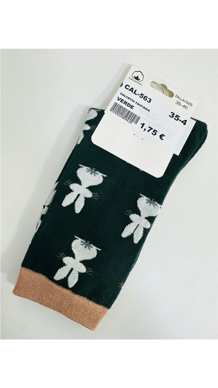 CALCETIN FANTASIA VERDE