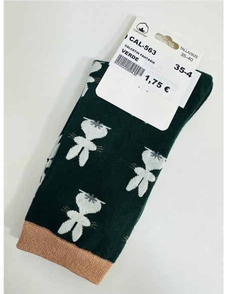 CALCETIN FANTASIA VERDE