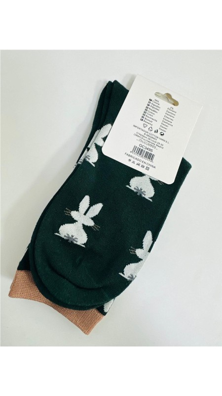 CALCETIN FANTASIA VERDE 2