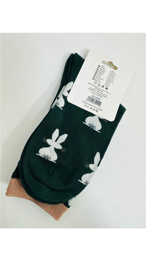 CALCETIN FANTASIA VERDE