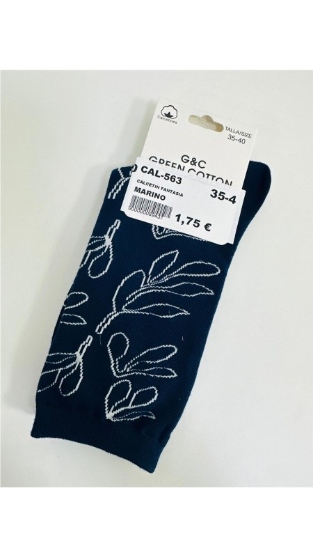 CALCETIN FANTASIA MARINO