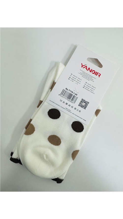 CALCETIN LARGO DIBUJOS LUNARES