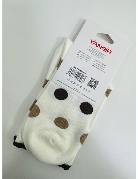 CALCETIN LARGO DIBUJOS LUNARES