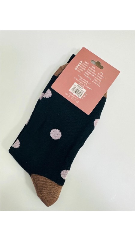 CALCETIN LUNARES NEGRO 2