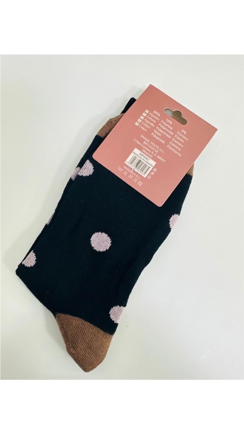 CALCETIN LUNARES NEGRO