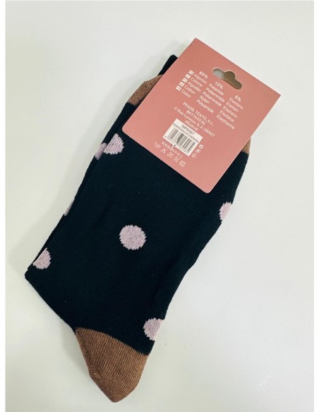 CALCETIN LUNARES NEGRO