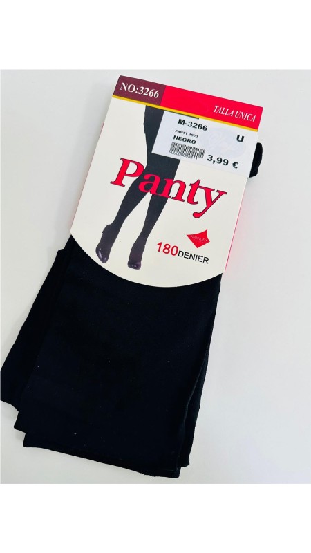 PANTY 180D NEGRO