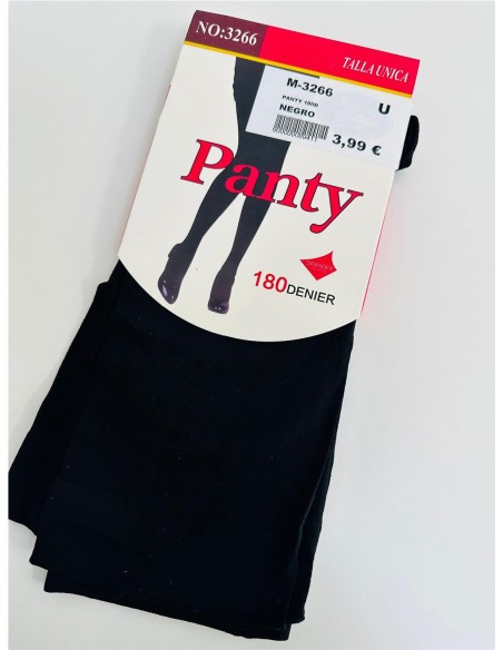 PANTY 180D NEGRO
