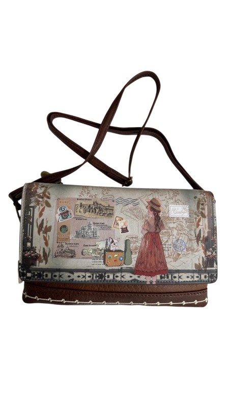 BOLSO SEWWT CANDY VIAJERO CAMEL