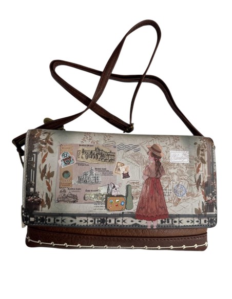 BOLSO SEWWT CANDY VIAJERO CAMEL