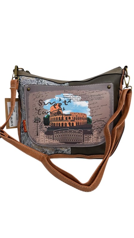 BOLSO SWEET CANDY ROMA TAUPE