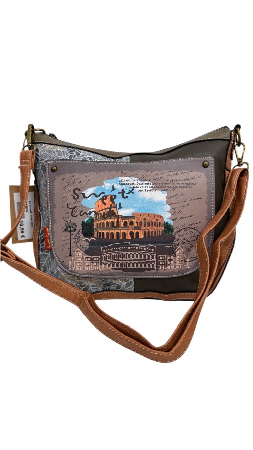 BOLSO SWEET CANDY ROMA TAUPE