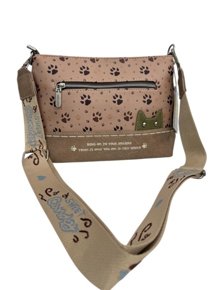 BOLSO SWEET CANDY GATO CAMEL
