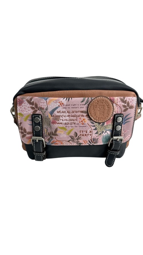 BOLSO SWEET CANDY SAFARI ROSA